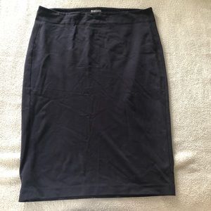 Vince Camuto Navy Pencil Skirt